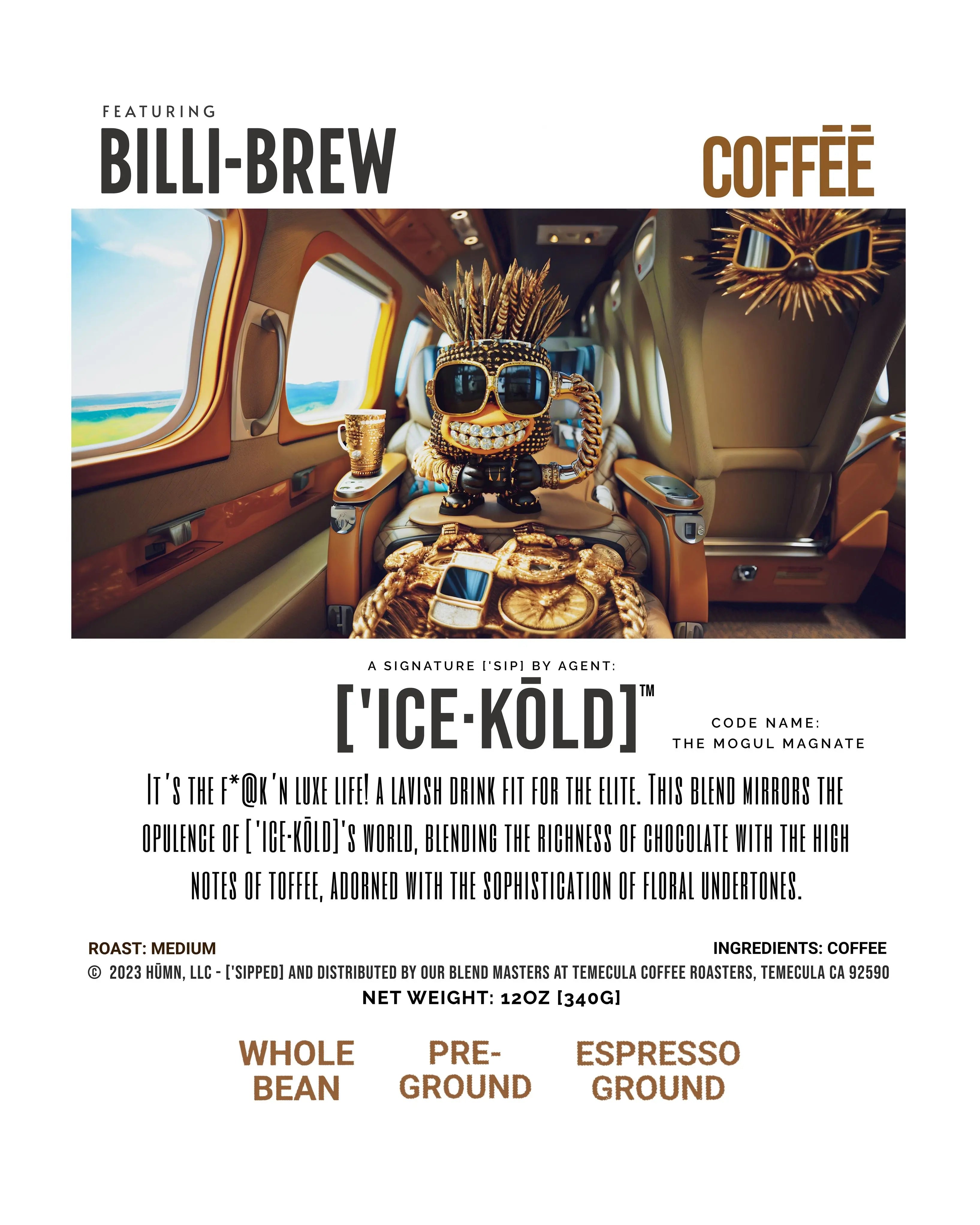 Cold Billi-Brew Sippers Coffee by Ice Kold