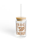 BIG ASS ['SIP] ENERGY Bamboo Lid Glass Can - ['SIP·PERS]™