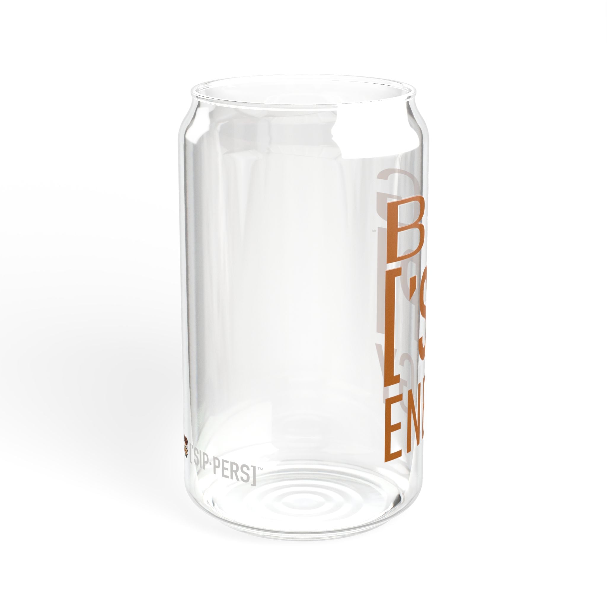 BIG ASS ['SIP] ENERGY Bamboo Lid Glass Can - ['SIP·PERS]™