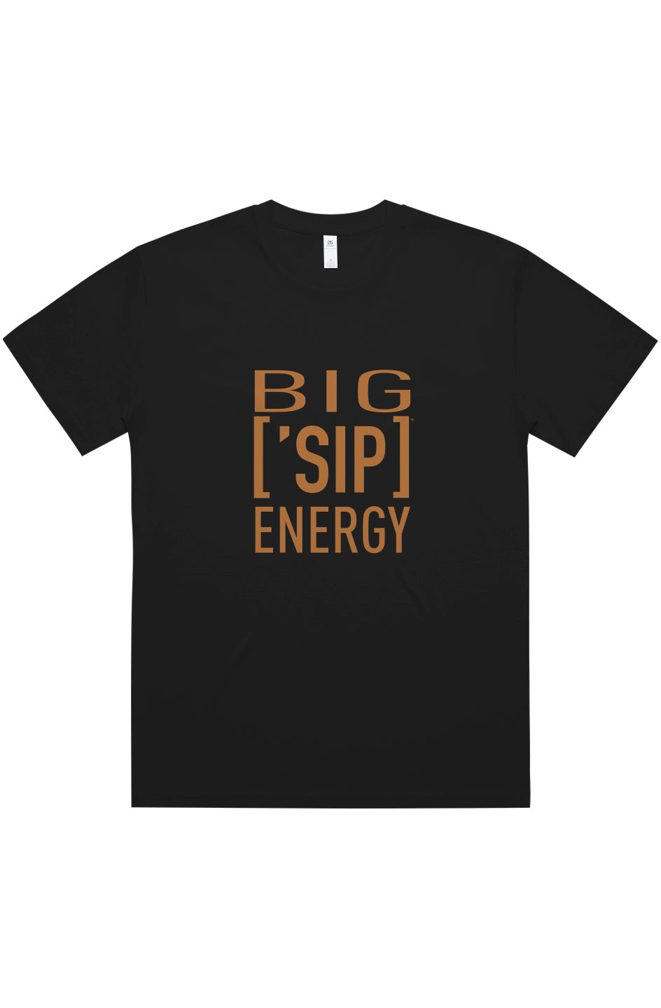 BIG ASS ['SIP] ENERGY Black Tee - ['SIP·PERS]™