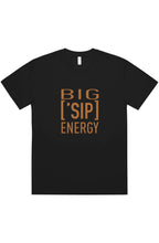 BIG ASS ['SIP] ENERGY Black Tee - ['SIP·PERS]™