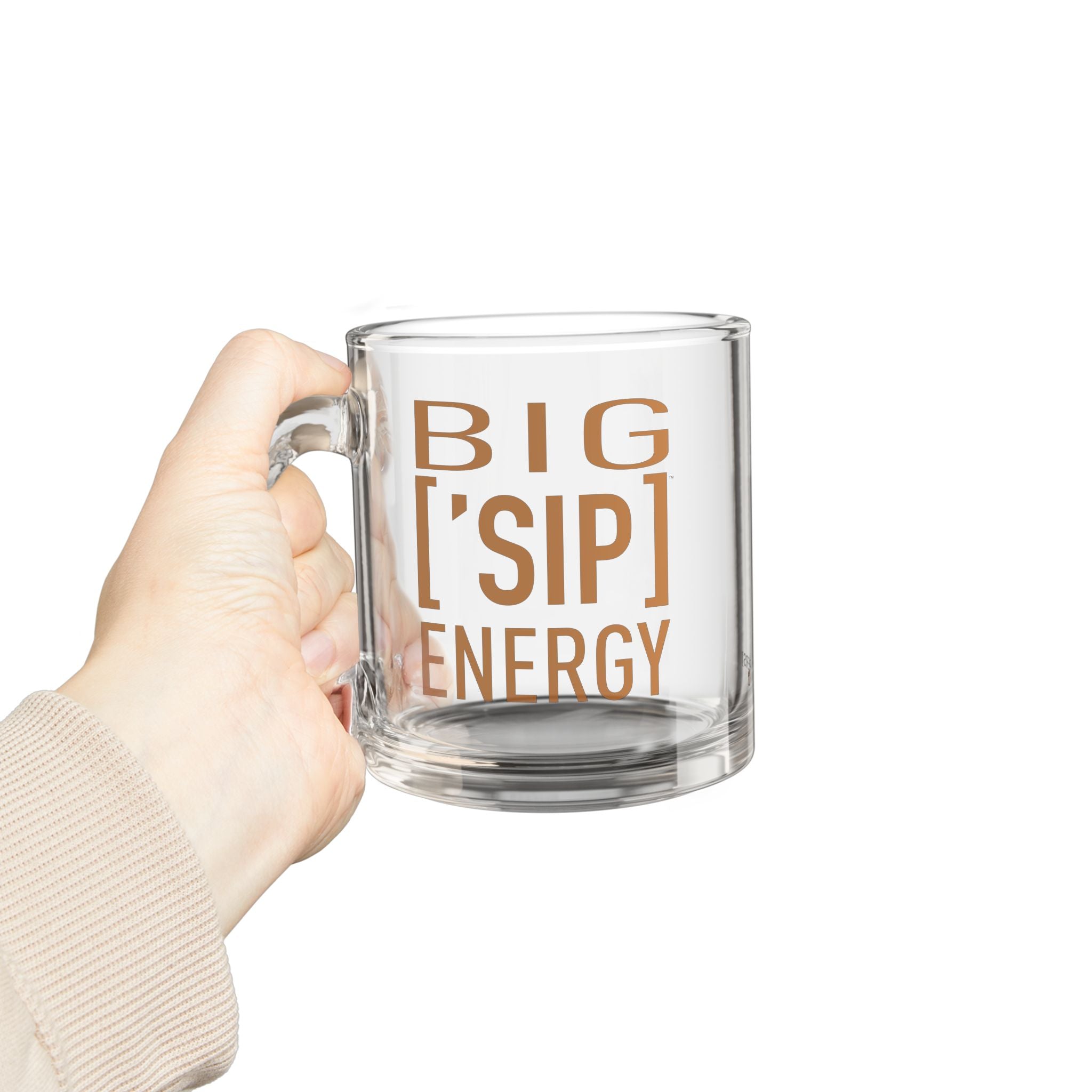 BIG ASS ['SIP] ENERGY™ Glass Mug - ['SIP·PERS]™