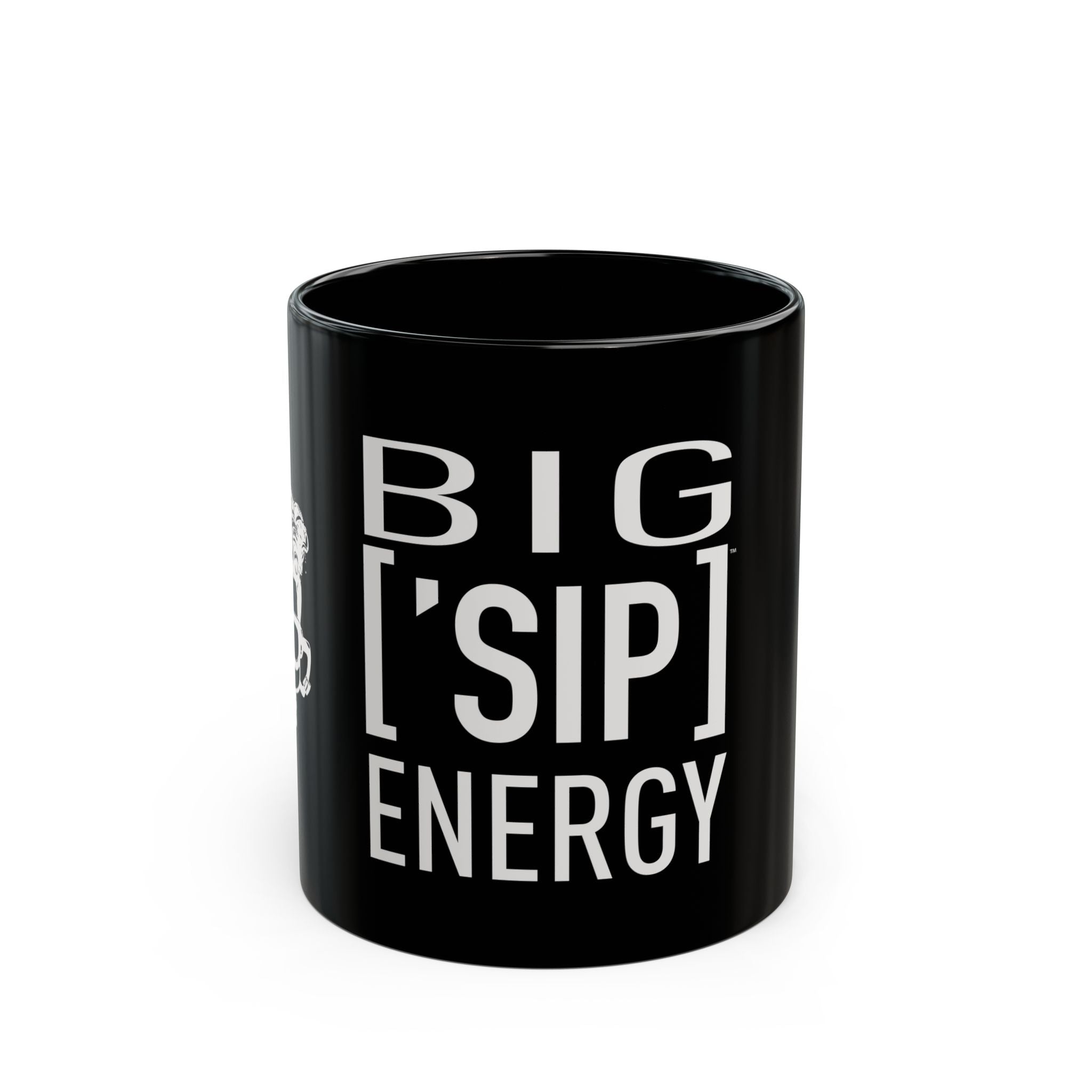 BIG ASS ['SIP] ENERGY™ Glossy Black Mug - ['SIP·PERS]™