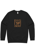 BIG ASS ['SIP] SWEATSHIRT Black - ['SIP·PERS]™