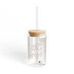 BIG FANCY ['SIP] ENERGY Bamboo Lid Glass Can - ['SIP·PERS]™