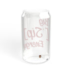 BIG FANCY ['SIP] ENERGY Bamboo Lid Glass Can - ['SIP·PERS]™