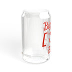 BIG FANCY ['SIP] ENERGY Bamboo Lid Glass Can - ['SIP·PERS]™