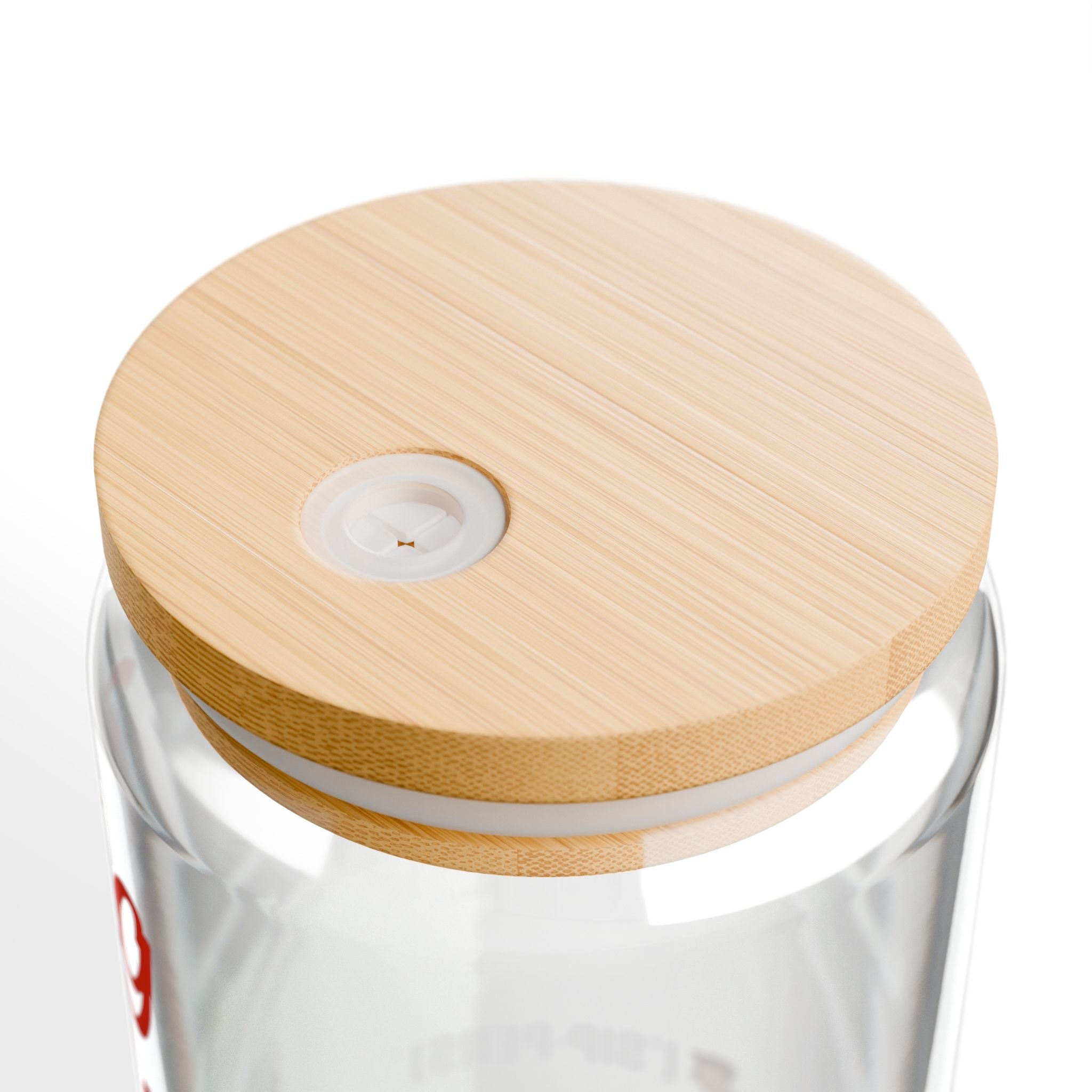 BIG FANCY ['SIP] ENERGY Bamboo Lid Glass Can - ['SIP·PERS]™