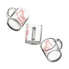 BIG FANCY ['SIP] ENERGY™ Glass Mug - ['SIP·PERS]™