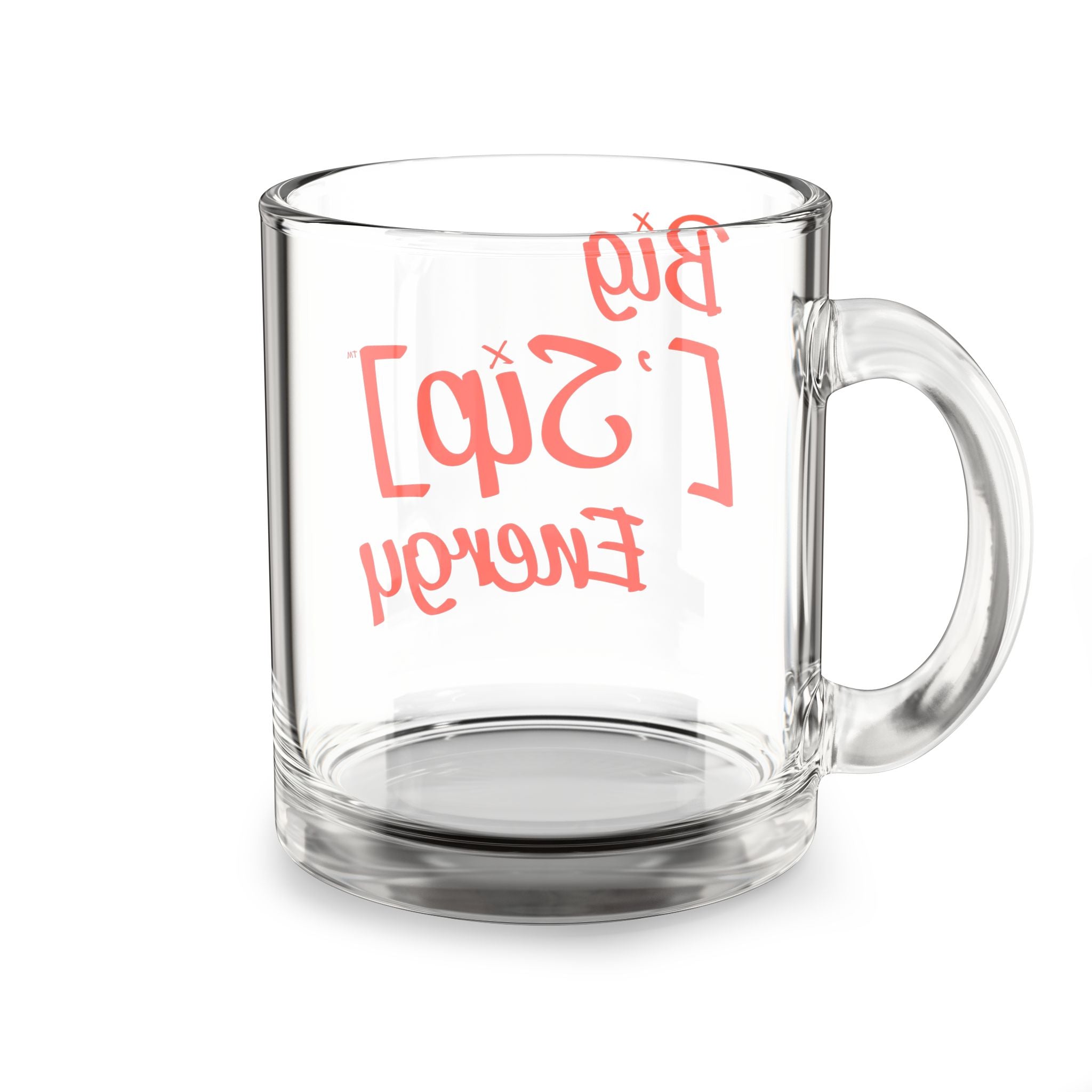 BIG FANCY ['SIP] ENERGY™ Glass Mug - ['SIP·PERS]™