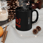 BIG FANCY ['SIP] ENERGY™ Glossy Black Mug - ['SIP·PERS]™