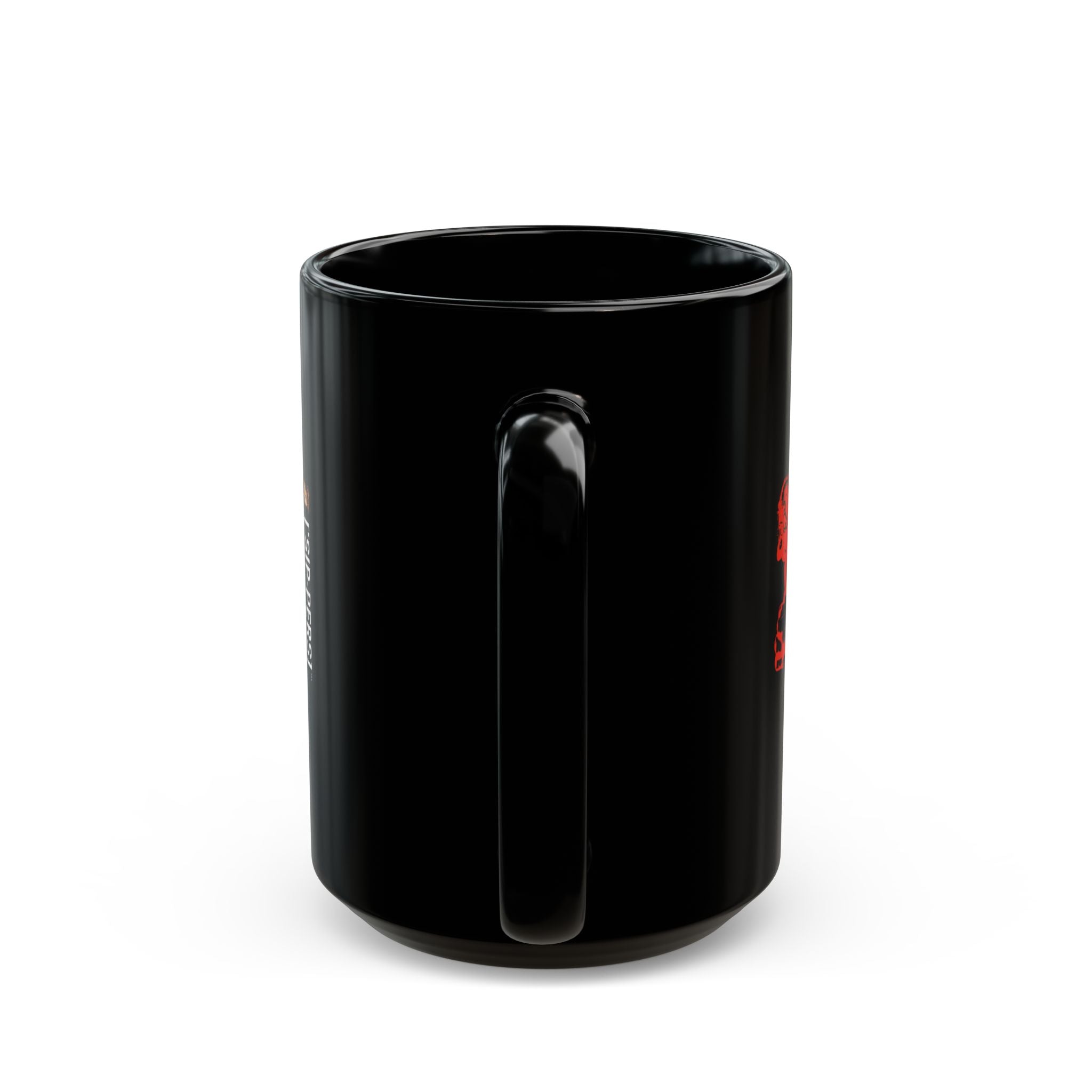 BIG FANCY ['SIP] ENERGY™ Glossy Black Mug - ['SIP·PERS]™
