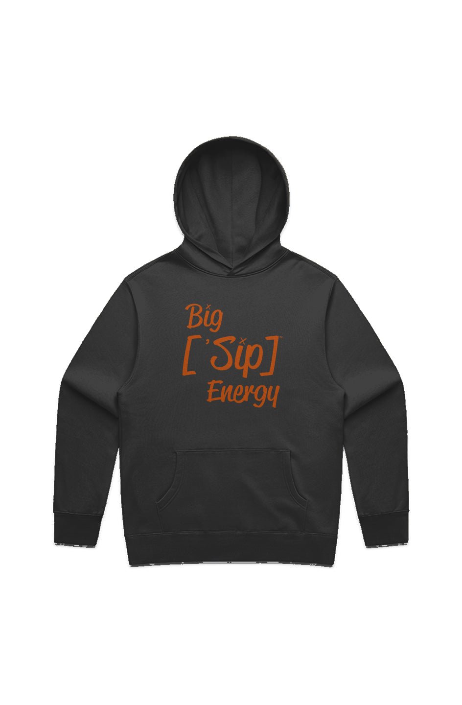 BIG FANCY ['SIP] ENERGY HOOD Black - ['SIP·PERS]™