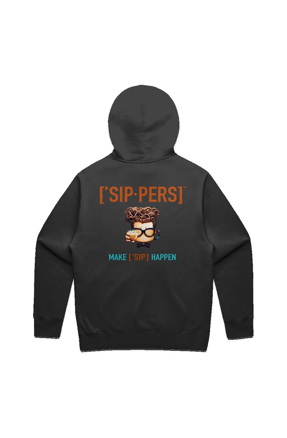 BIG FANCY ['SIP] ENERGY HOOD Black - ['SIP·PERS]™