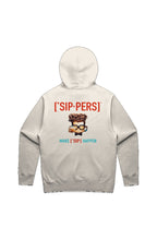 BIG FANCY ['SIP] ENERGY HOOD Ecru - ['SIP·PERS]™