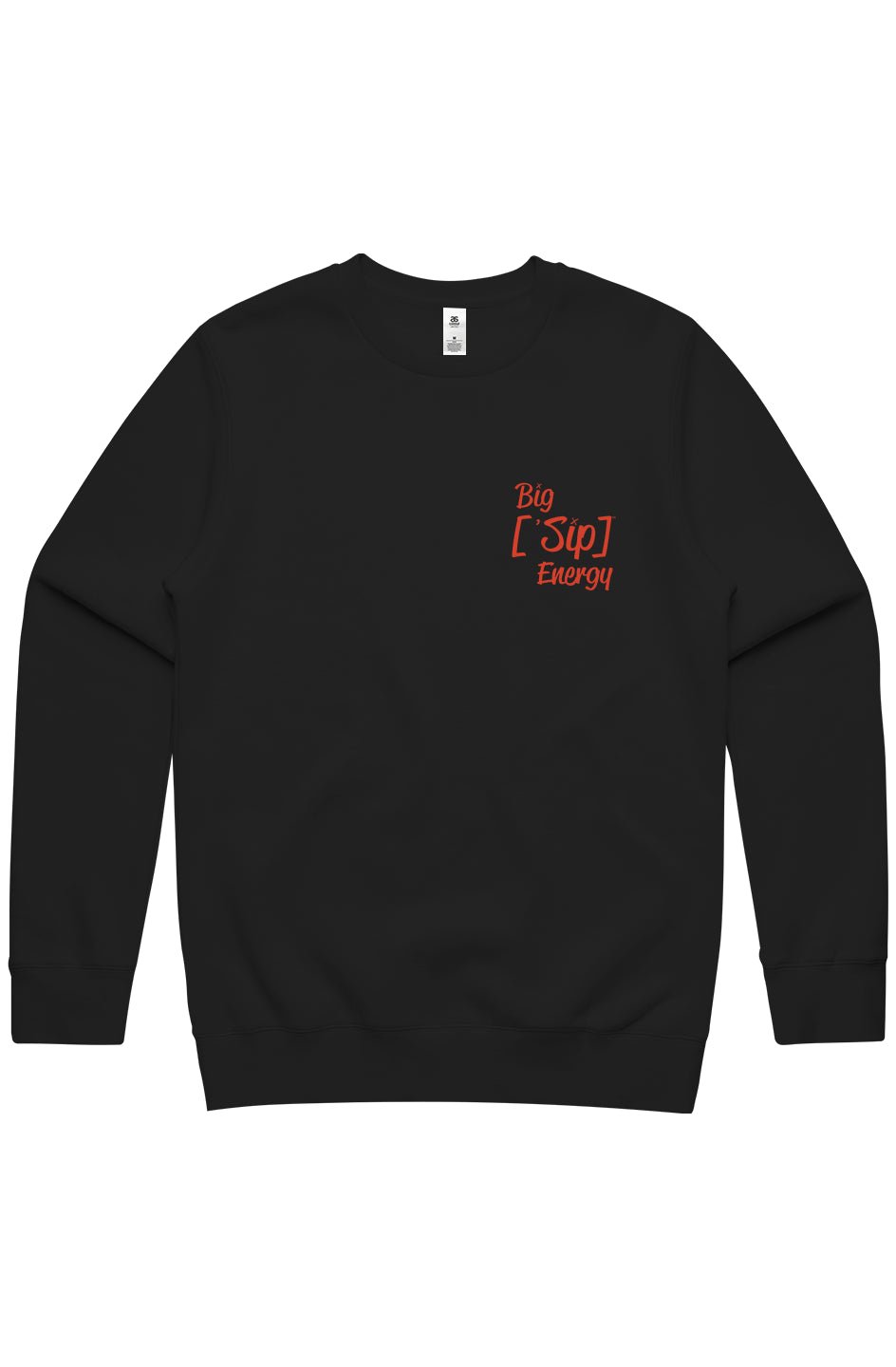 BIG FANCY ['SIP] SWEATSHIRT Black - ['SIP·PERS]™