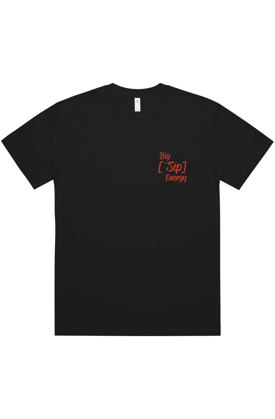 BIG ['SIP] ENERGY Crimson Black Tee - ['SIP·PERS]™