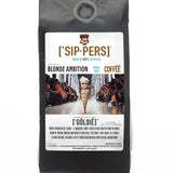 Blonde Coffee - ['GŌLDIE]'s BLONDE AMBITION Light Roast, Honey - Kissed, Luxurious Blend, 12oz - ['SIP·PERS]™