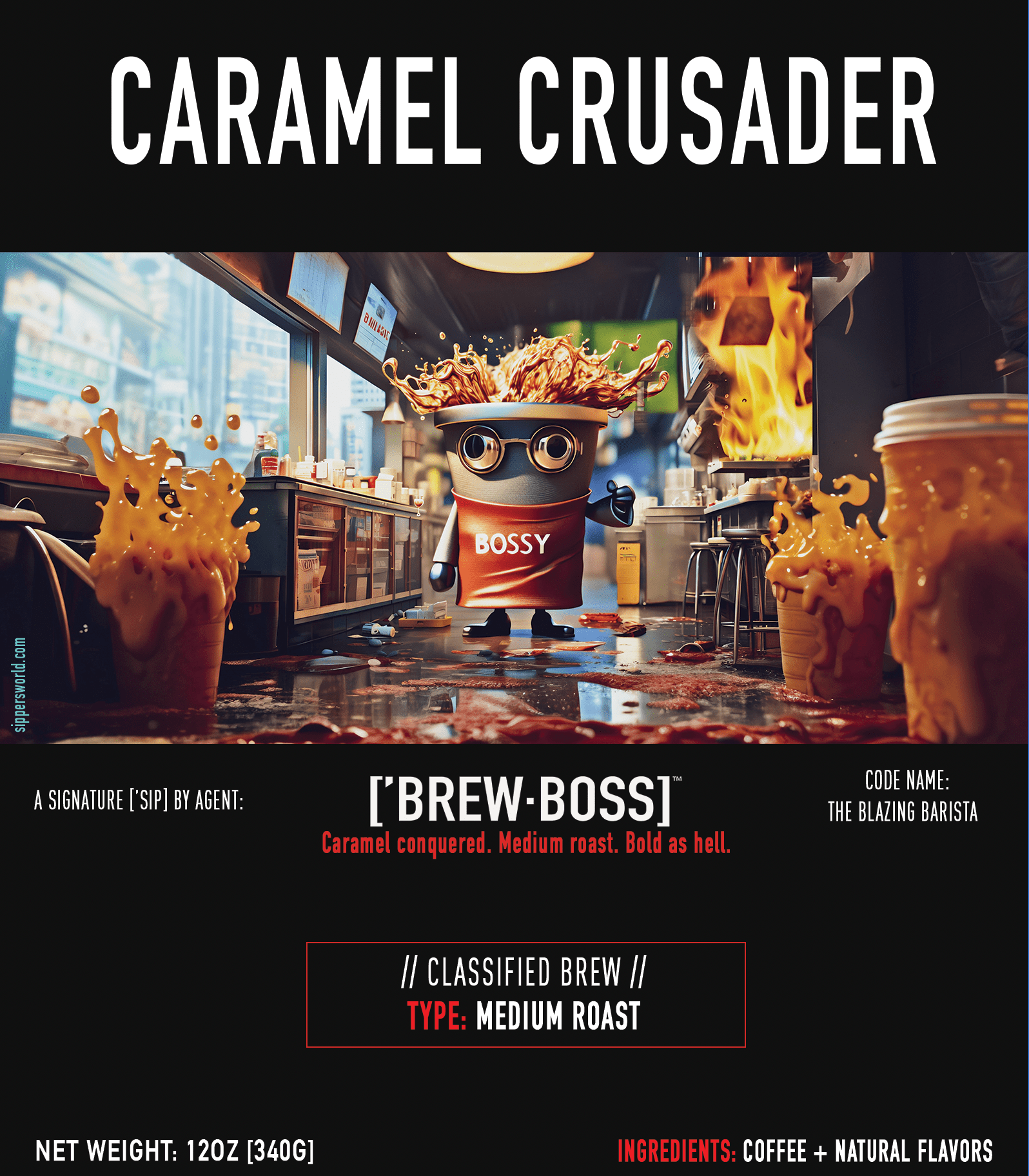 ['BREW - BOSS]'s Caramel Crusader - ['SIP·PERS]™
