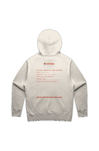 ['BREW·BOSS] OPS HOODIE – ECRU BOSS.01 // LIMITED DROP - ['SIP·PERS]™