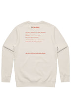 ['BREW·BOSS] OPS SWEATSHIRT – BOSS.01 ECRU // LIMITED DROP - ['SIP·PERS]™