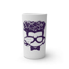 Conical Coffee Mugs (3oz, 8oz, 12oz) PURPLE FACE - ['SIP·PERS]™