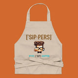 ['FĀCE] CARD™ - Make SIP Happen - Apron - ['SIP·PERS]™