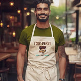 ['FĀCE] CARD™ - Make SIP Happen - Apron - ['SIP·PERS]™