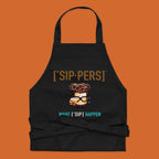 ['FĀCE] CARD™ - Make SIP Happen - Black Apron - ['SIP·PERS]™