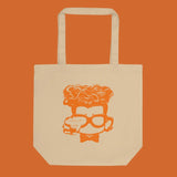 Orange Sippers Logo Eco Tote Bag - ['FĀCE] CARD™ Collection - ['SIP·PERS]™