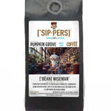 Pumpkin Spice Coffee - ['BĒAN] WISEMAN's PUMPKIN GROVE, Cozy Autumn Blend, 12oz - ['SIP·PERS]™